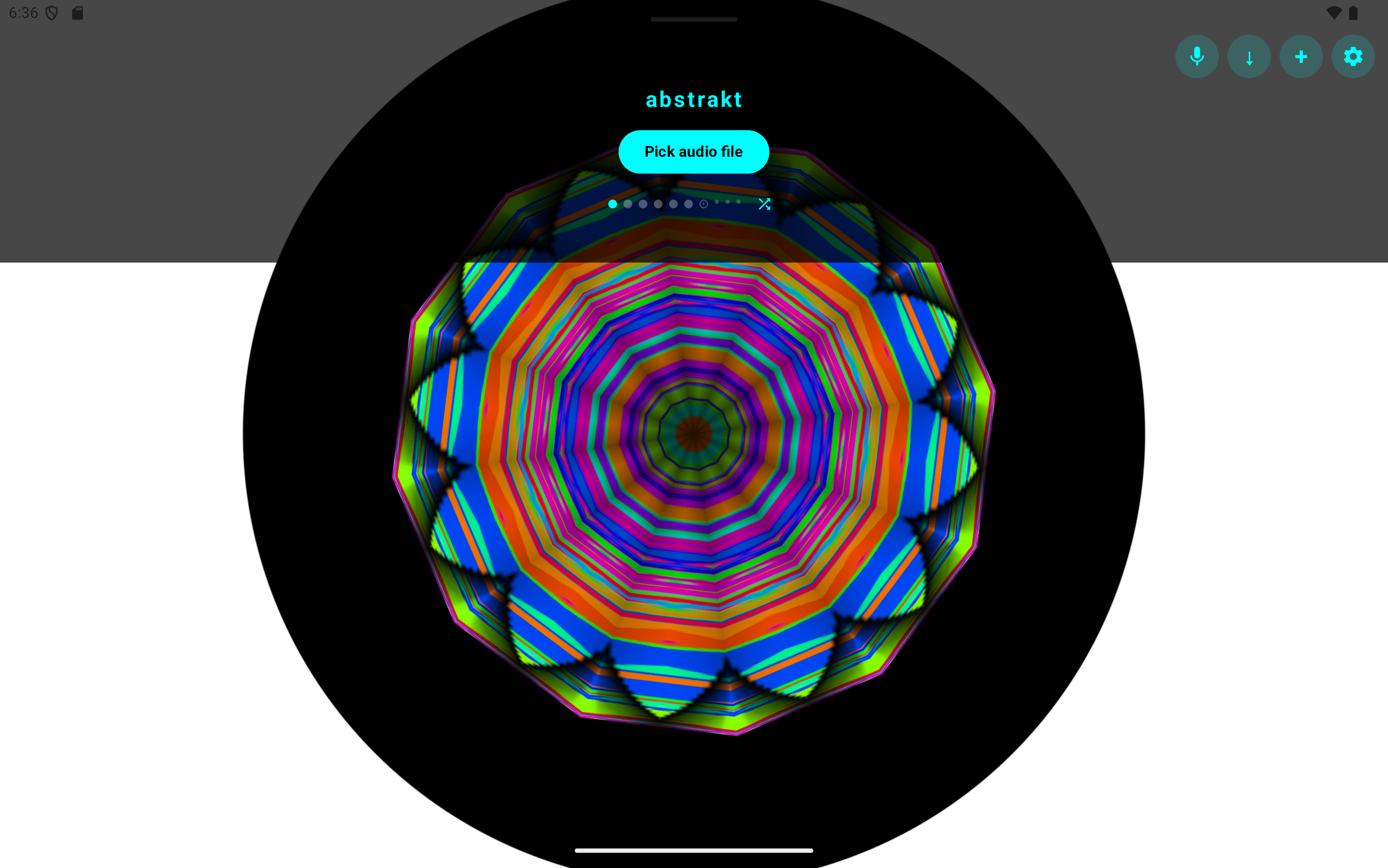 abstrakt engine running on a Chromebook