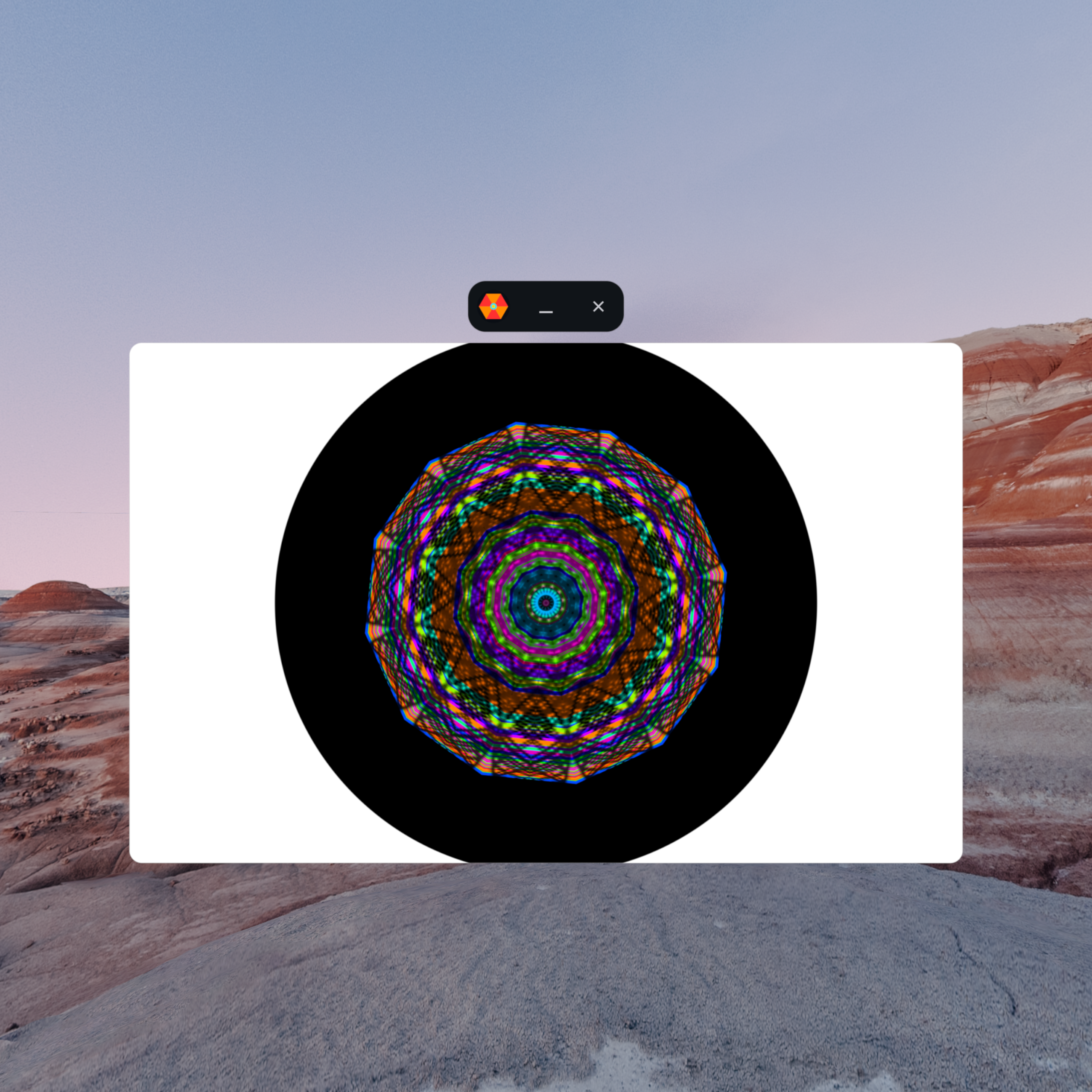 abstrakt engine running, audio-reactive visuals